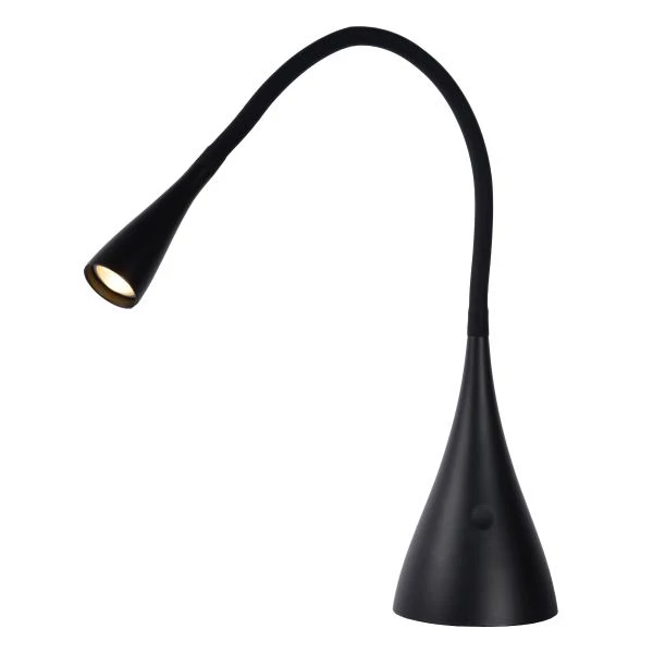 Lucide ZOZY - Desk lamp - LED Dim. - 1x4W 3000K - 3 StepDim - Black - detail 1